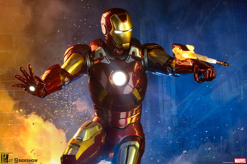 Load image into Gallery viewer, The Avengers - Iron Man MK VII Light Up Maquette - MINT IN BOX
