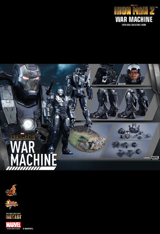 Iron Man II - Diecast War Machine - MINT IN BOX