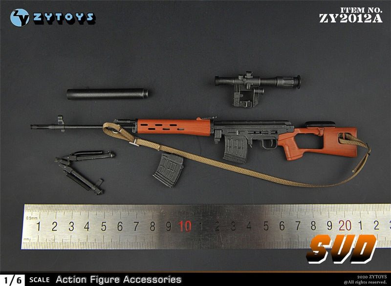 Load image into Gallery viewer, Dragunov SVD Sniper Rifle w/Rifle Scope - MINT IN BOX
