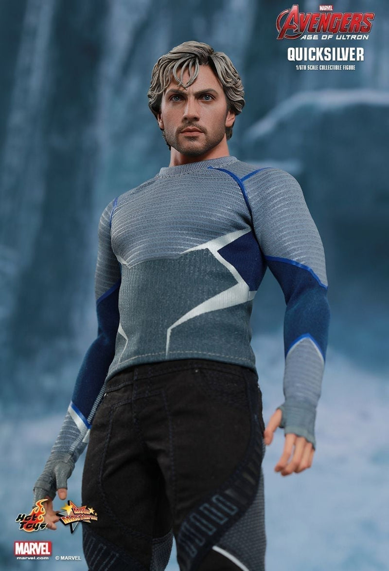 Load image into Gallery viewer, Avengers 2 - Quicksilver - Black Detailed Pants

