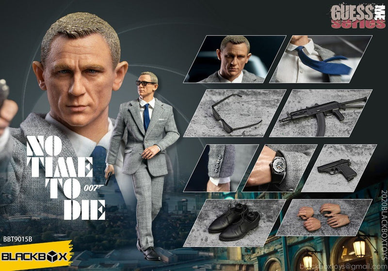 Load image into Gallery viewer, 700 - Some Time To Spy - Grey Version - Male Head Sculpt
