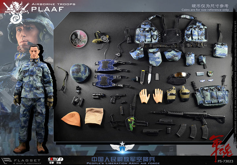 Load image into Gallery viewer, PLA Airborne Trooper - Blue Kneepads
