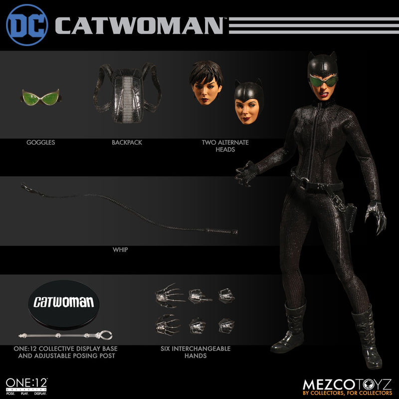 Load image into Gallery viewer, 1/12 - Catwoman - Female Hooded Head Sculpt
