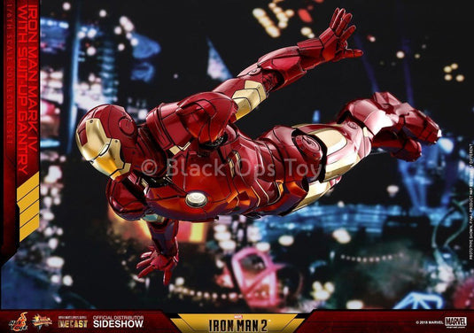 Iron Man Mark IV w/Suit-up Gantry - MINT IN BOX