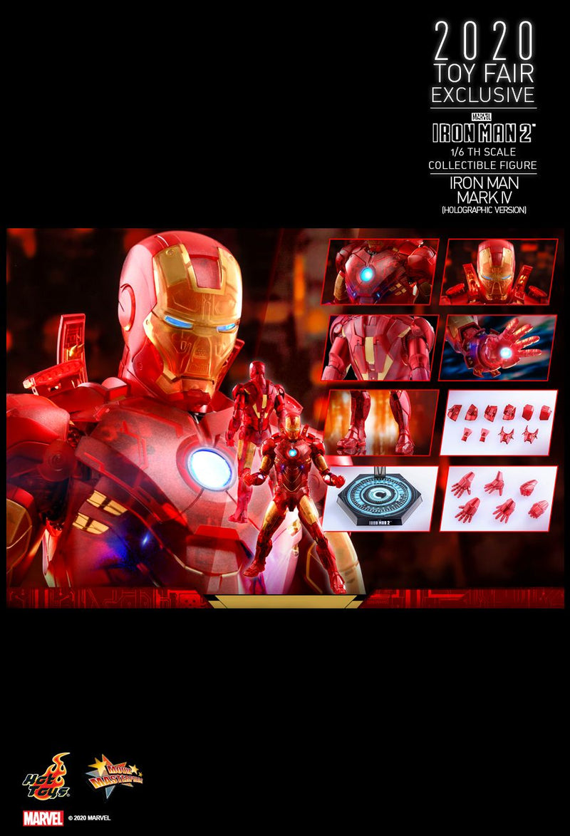 Load image into Gallery viewer, Iron Man 2 - Iron Man Mark IV Holographic Version - MINT IN BOX
