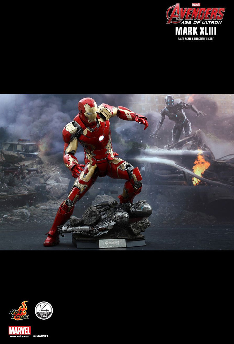 Load image into Gallery viewer, 1/4 - Avengers Age Of Ultron - Iron Man Mark XLIII - MIOB (Read Desc)
