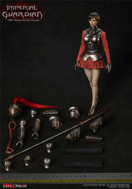 Load image into Gallery viewer, Imperial Guardian - Female Helmet w/Red Galea
