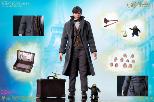 1/12 - Newt Scamander - Male Wand Holding Hand Set (Type 1)