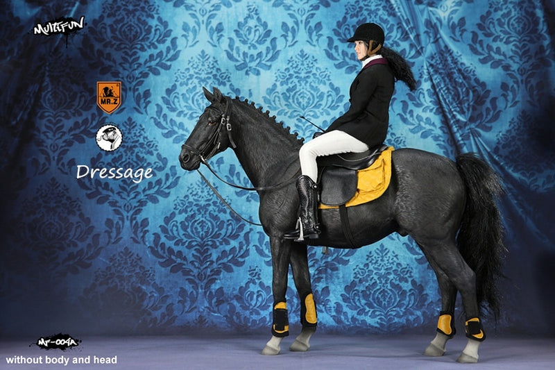 Load image into Gallery viewer, Female Equestrian Dressage Set w/Horse &amp; Body - MINT IN BOX
