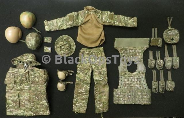 Load image into Gallery viewer, Task Force CB - British MTP Camo Mk V Combat Vest w/Pouch Set
