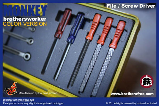 Brothersworker - Monkey - Color Version - MINT IN BOX