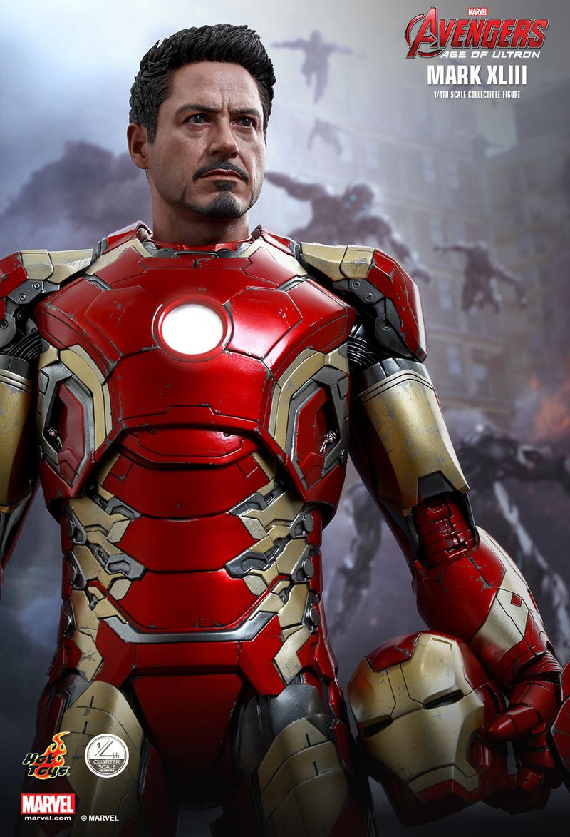Load image into Gallery viewer, 1/4 - Avengers Age Of Ultron - Iron Man Mark XLIII - MIOB (Read Desc)
