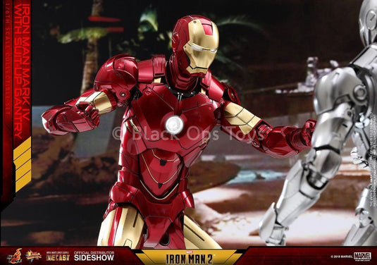Iron Man Mark IV w/Suit-up Gantry - MINT IN BOX