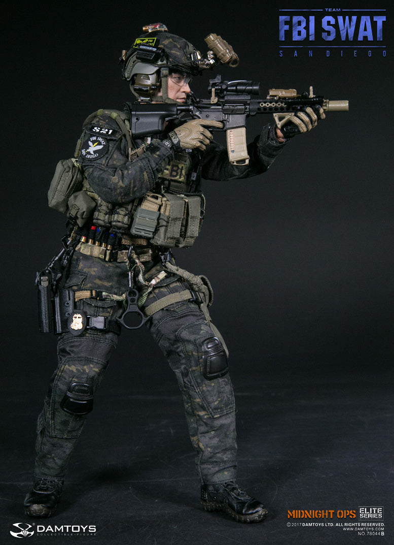 Load image into Gallery viewer, San Diego SWAT - Team B - Midnight Ops - MINT IN BOX
