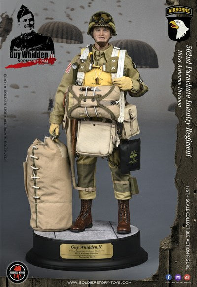 Load image into Gallery viewer, WWII - 101st Airborne Division - Green Metal Helmet

