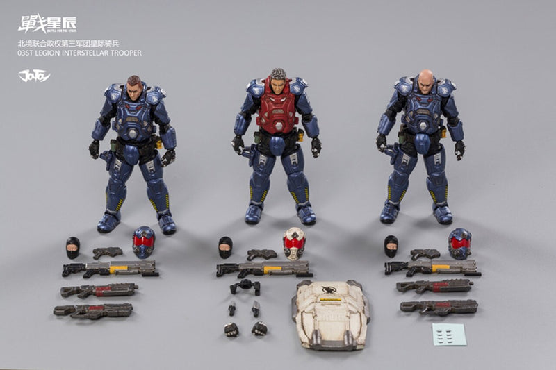 Load image into Gallery viewer, 1/18 - Battle For The Star - Interstellar Trooper Figure Type 3
