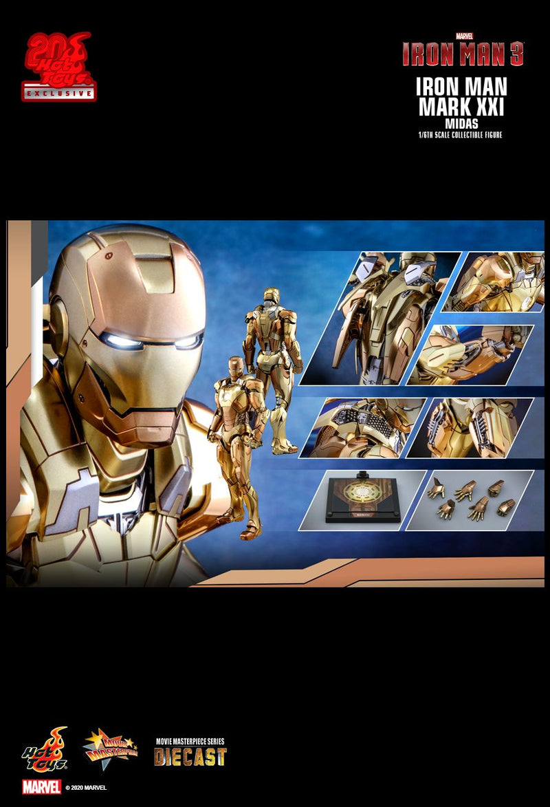 Load image into Gallery viewer, Iron Man 3 - Mark XXI Midas - Diecast Exclusive - MINT IN BOX
