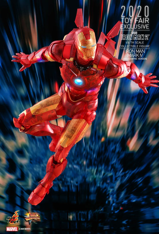 Iron Man 2 - Iron Man Mark IV Holographic Version - MINT IN BOX