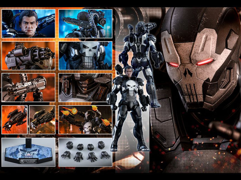 Load image into Gallery viewer, The Punisher - War Machine Armor - Gun Fire Blast Effects Type 3
