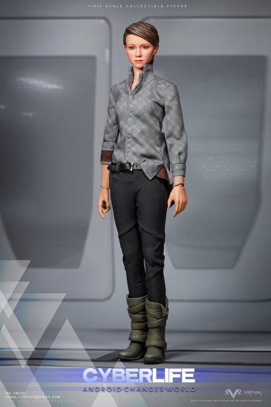 Detroit Revolution - Kara - Weathered Boots (Peg Type)