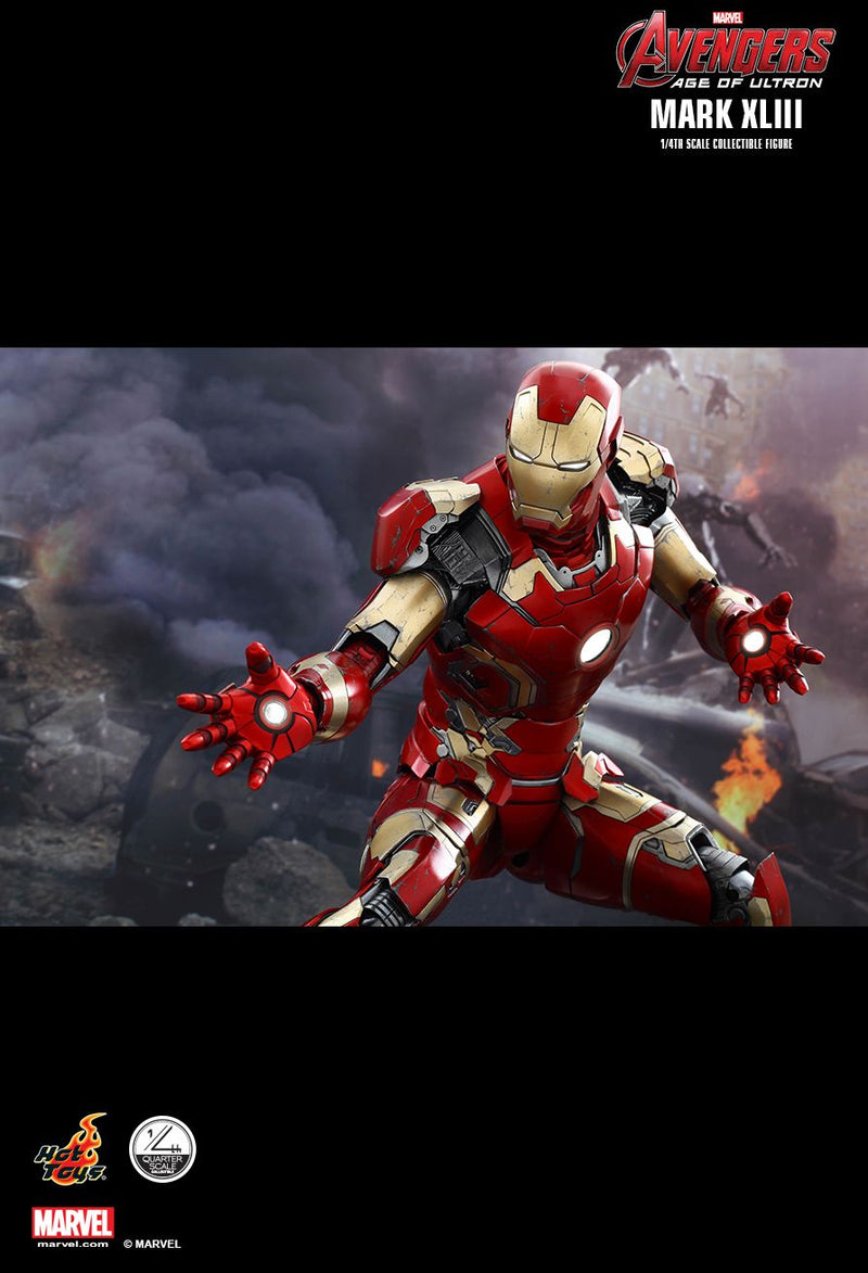 Load image into Gallery viewer, 1/4 - Avengers Age Of Ultron - Iron Man Mark XLIII - MIOB (Read Desc)
