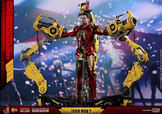 Iron Man Mark IV w/Suit-up Gantry - MINT IN BOX
