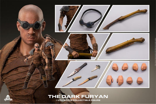 The Dark Furyan - Brown Leather Like Shirt w/Armor Set