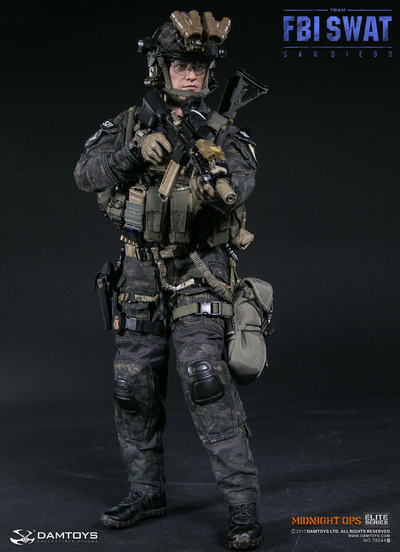 Load image into Gallery viewer, San Diego SWAT - Team B - Midnight Ops - MINT IN BOX
