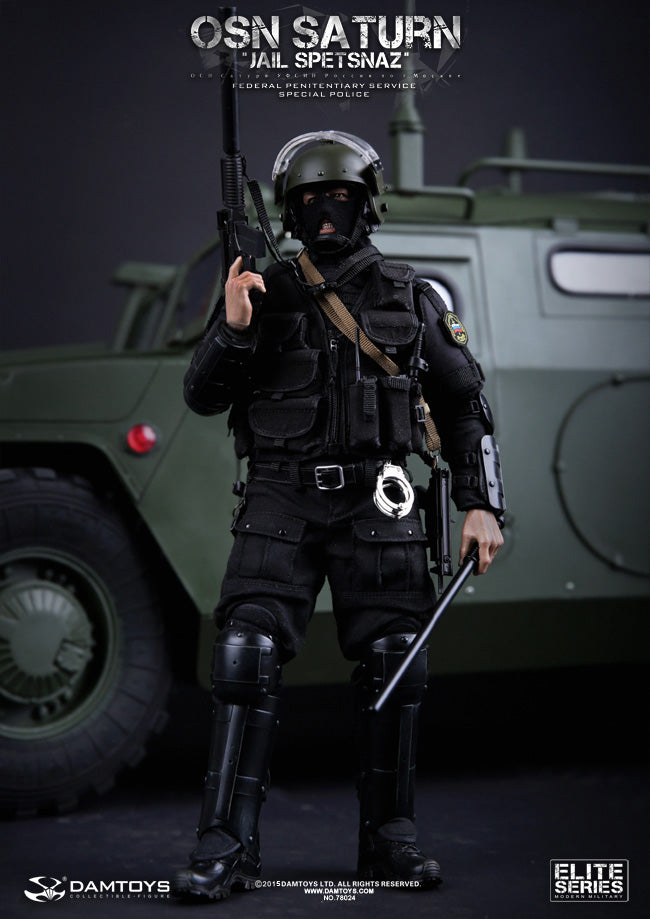 ミリタリー COUNTER TERRORISM SAT Russian Spetsnaz - OSN Saturn Jail FPSS Police - MINT IN BOX