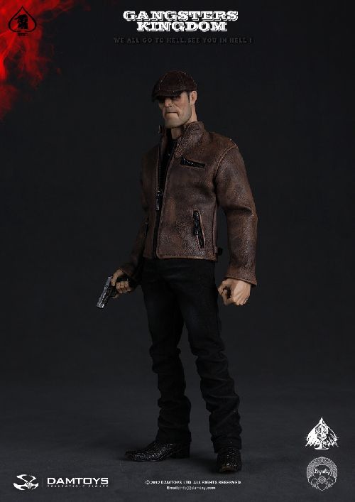 Load image into Gallery viewer, Gangsters Kingdom - Spade J - Brown Baker Boy Hat
