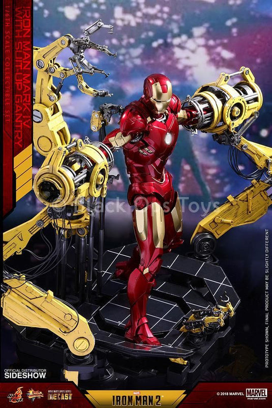 Iron Man Mark IV w/Suit-up Gantry - MINT IN BOX