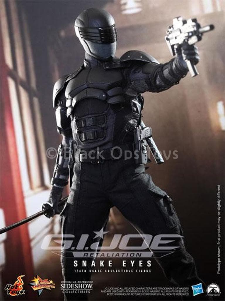 Load image into Gallery viewer, GI JOE - Snake Eyes - Black Chest Armor w/Combat Knife
