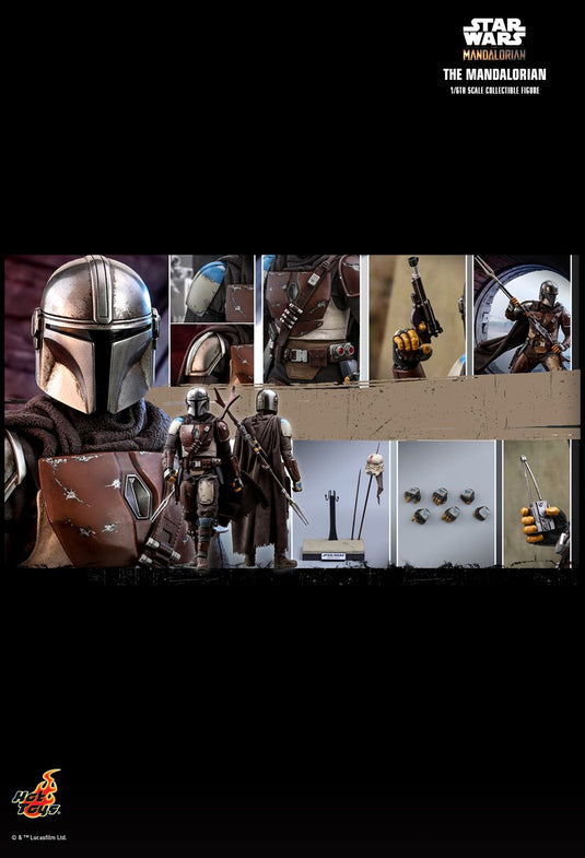 Star Wars - The Mandalorian - Weathered Boots w/Shin Guards (Peg Type)