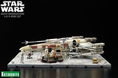 Load image into Gallery viewer, 1/35 - Star Wars - X-Wing 3D Cross Section Set - MINT IN BOX
