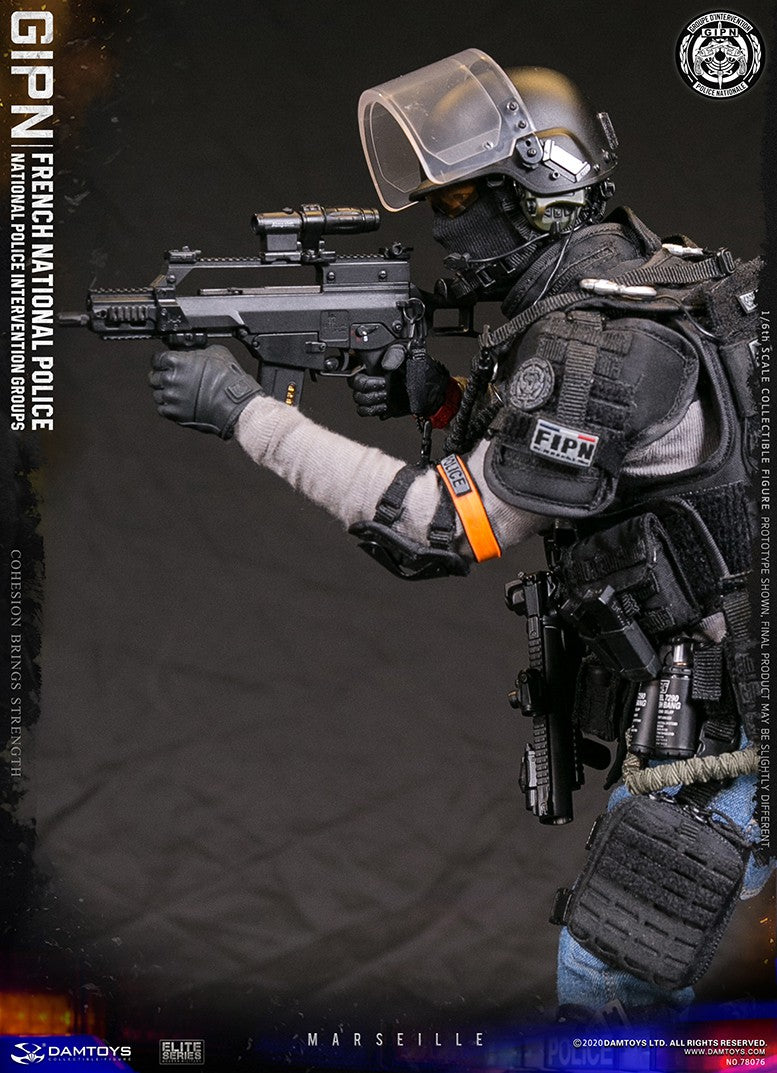 Load image into Gallery viewer, French GIPN Police - Male Base Body w/Head Sculpt
