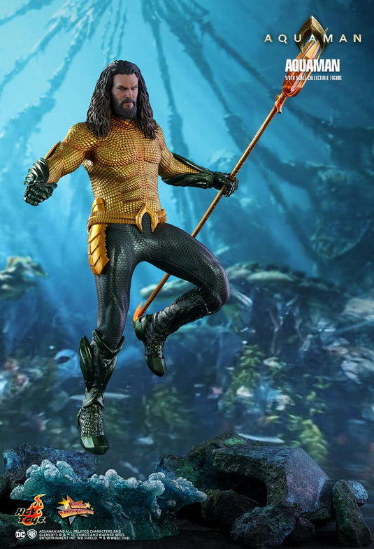 Aquaman - Male Head Sculpt In Jason Momoa Likeness