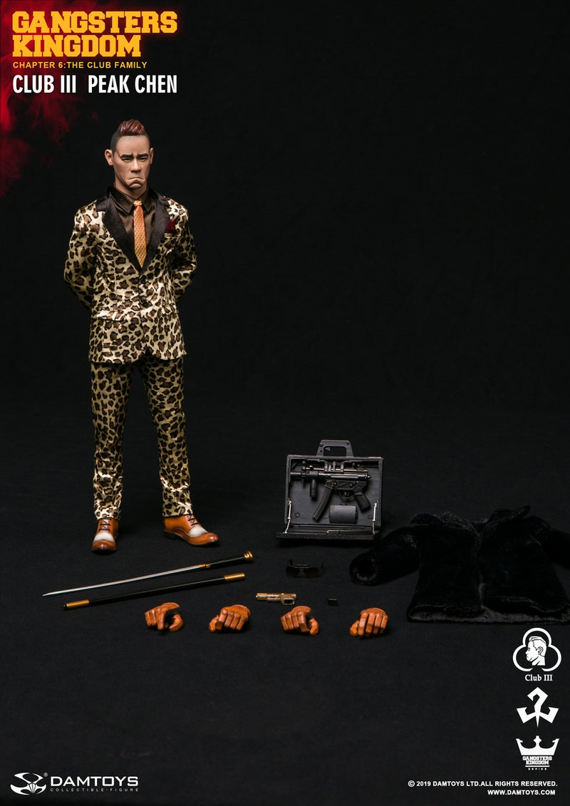 Load image into Gallery viewer, Club 3 - Peak Chen - Black Sunglasses
