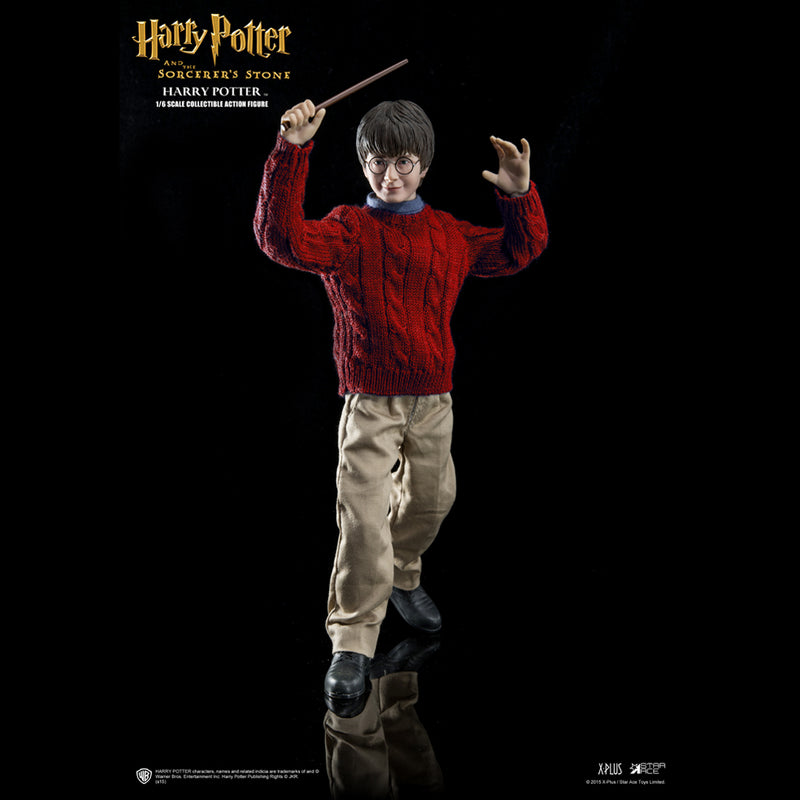 Load image into Gallery viewer, Harry Potter - Blue Long Sleeve Adolescent Sized Sweater
