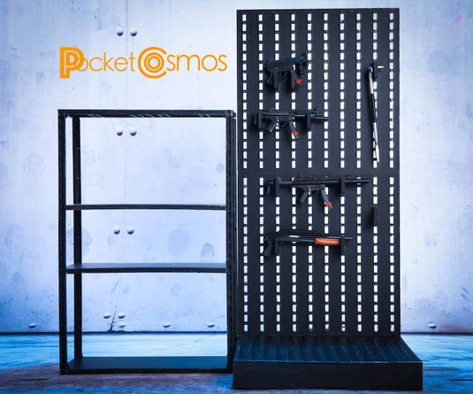 1/12 - Metal Weapons Cabinet & Rack - MINT IN BOX