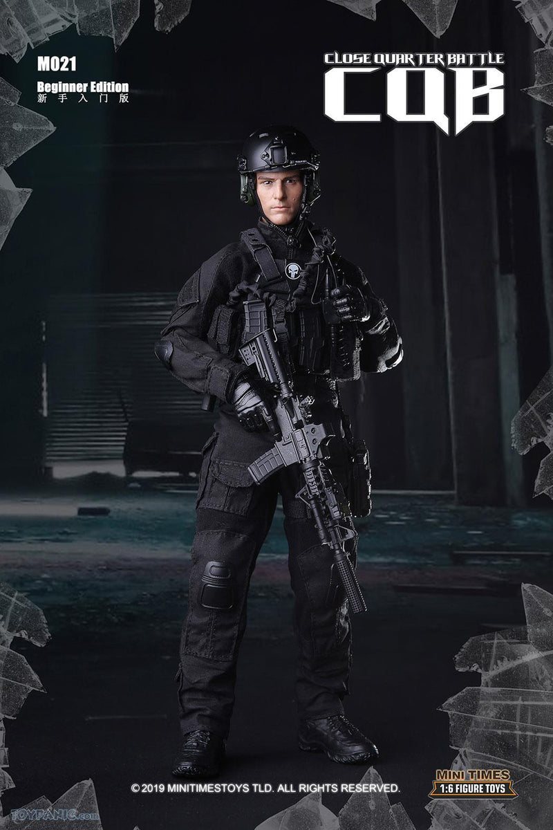 Load image into Gallery viewer, Close Quarter Battle - Black Boots (Peg Type)
