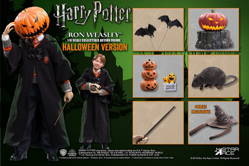 Load image into Gallery viewer, Ron Weasley - Halloween - Brown Sorting Wizard Hat
