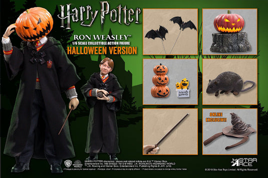 Ron Weasley - Halloween - Brown Sorting Wizard Hat