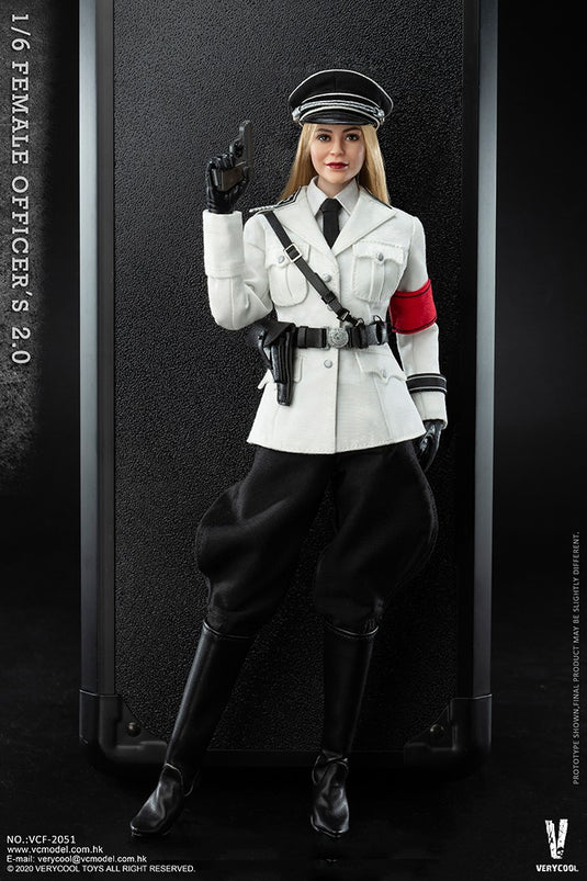 WWII - Female German SS Officer - Female Head Sculpt