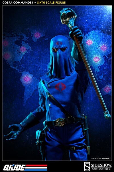 GI JOE - Cobra Commander - Exclusive Edition  - MINT IN BOX
