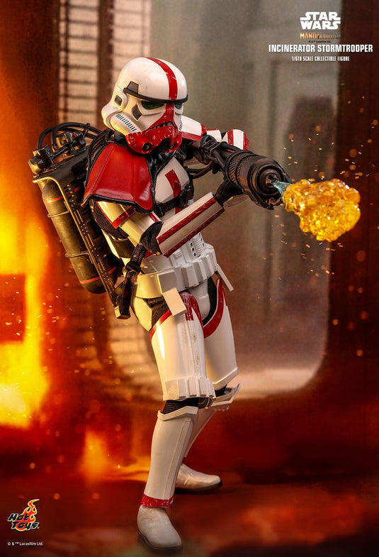 Star Wars - Incinerator Trooper - Flamethrower w/FX & Backpack