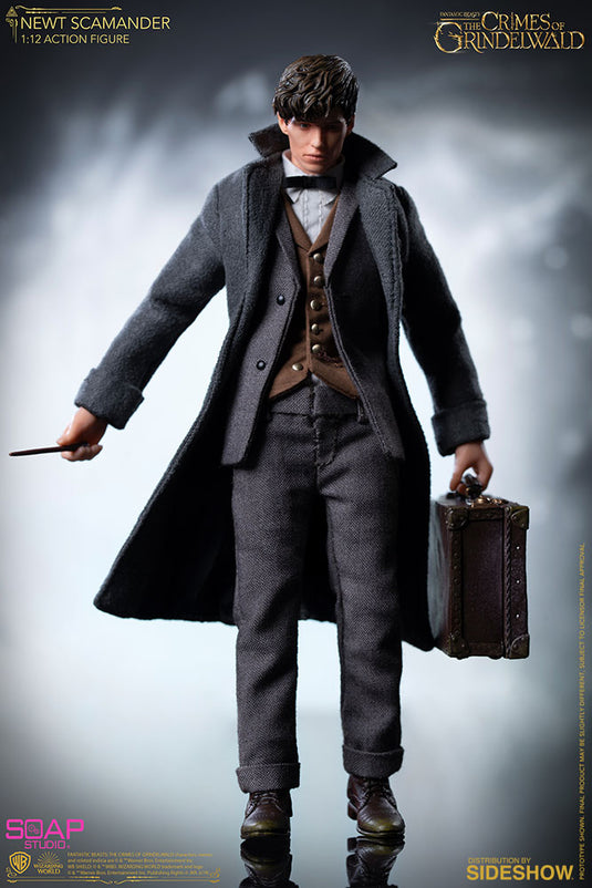 1/12 - Newt Scamander - Weathered Brown Boots (Peg Type)