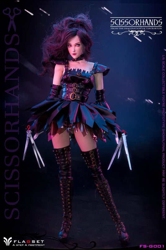 Lady Scissorhands - Black Female Dress