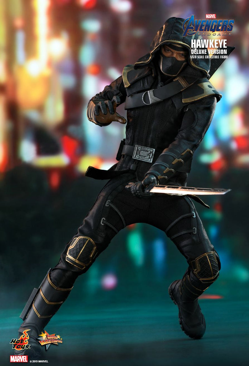 Load image into Gallery viewer, Endgame - Hawkeye - Male Black &amp; Gold Like Gloved Hand Set
