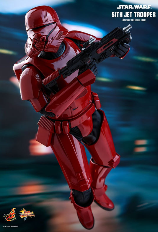 Star Wars - Sith Jet Trooper - Red Boots (Peg Type)