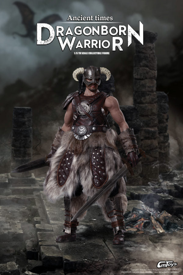 Load image into Gallery viewer, Dragonborn Warrior - Leather Like Chest Armor w/Shoulder Piece

